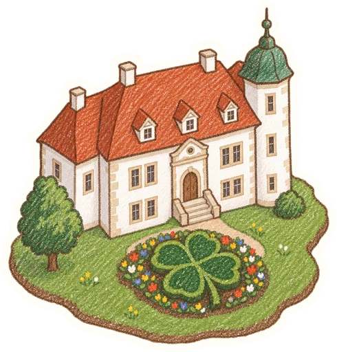 Muzeum Čtyřlístek (zámek Doksy), kreslená vystřihovánka